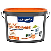swingcolor Silikat-Fassadenfarbe (Weiß, 10 l, Matt)