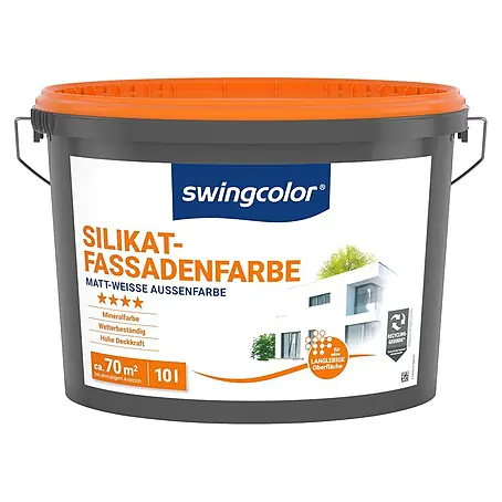 swingcolor  Silikat-Fassadenfarbe
