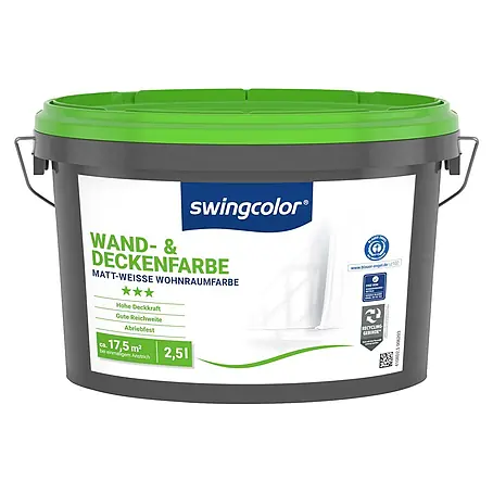 swingcolor  Wandfarbe Wand- & Deckenfarbe