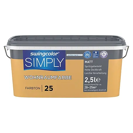 swingcolor  Wandfarbe SIMPLY