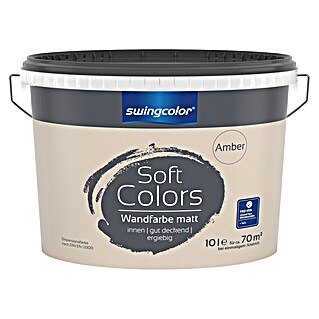 swingcolor Soft Colors Wandfarbe (Amber, Matt, 10 l)