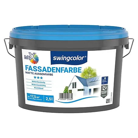 swingcolor Mix Dispersionsfassadenfarbe zum Mischen lassen