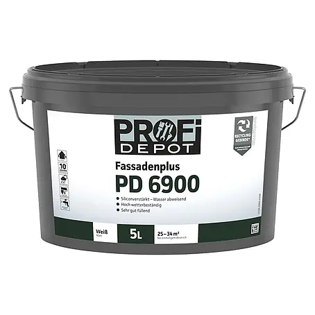 Profi Depot PD Dispersionsfassadenfarbe Fassadenplus PD 6900