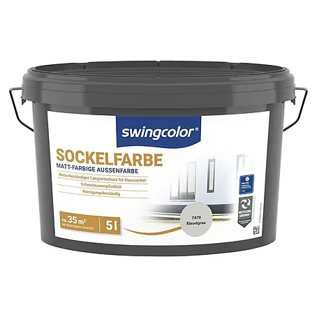swingcolor  Dispersionssockelfarbe