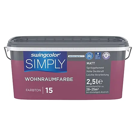 swingcolor  Wandfarbe SIMPLY