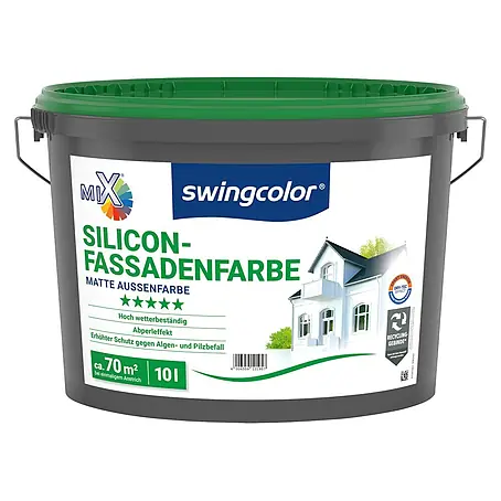 swingcolor Mix Silikon-Fassadenfarbe zum Mischen lassen