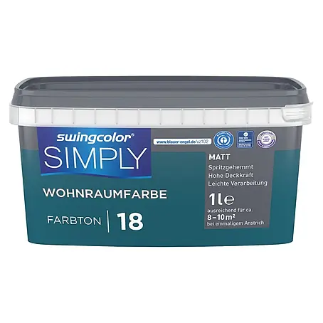 swingcolor  Wandfarbe SIMPLY