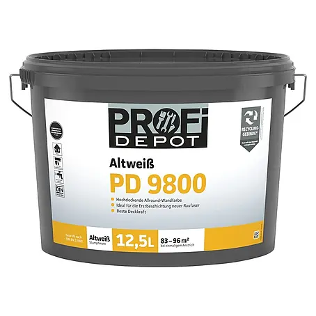 Profi Depot PD Wandfarbe Altweiß PD 9800