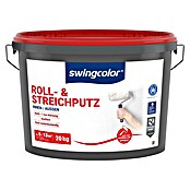 swingcolor Dekoputz Roll- & Streichputz (Weiß, Körnung: 1 mm, 20 kg) | BAUHAUS