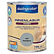 swingcolor Holzlasur Innenlasur (Nebelgrau, 750 ml, Seidenmatt) | BAUHAUS