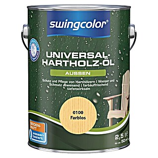 swingcolor Universal-Hartholzöl (Farblos, 2,5 l, Seidenmatt)