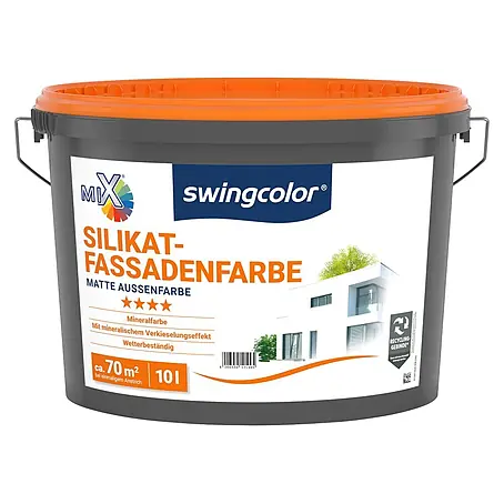 swingcolor Mix Silikat-Fassadenfarbe zum Mischen lassen
