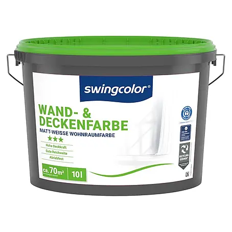 swingcolor  Wandfarbe Wand- & Deckenfarbe