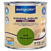 swingcolor Holzlasur Innenlasur (Wiesengrün, 375 ml, Seidenmatt) | BAUHAUS