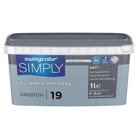 swingcolor  Wandfarbe SIMPLY