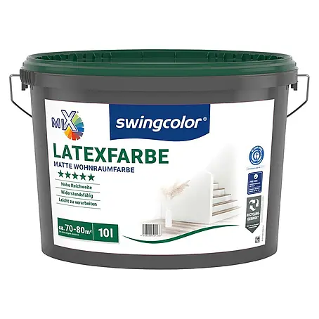 swingcolor Mix Latexfarbe zum Mischen lassen