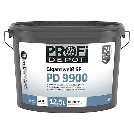 Profi Depot PD Wandfarbe Gigantweiß SF PD 9900
