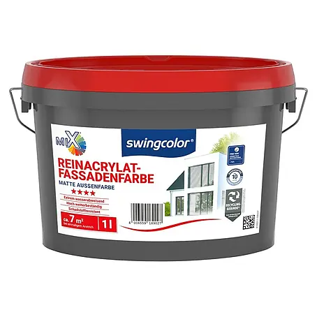 swingcolor Mix Reinacrylat-Fassadenfarbe zum Mischen lassen