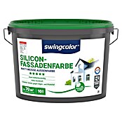 swingcolor Silikon-Fassadenfarbe (Weiß, 10 l, Matt)