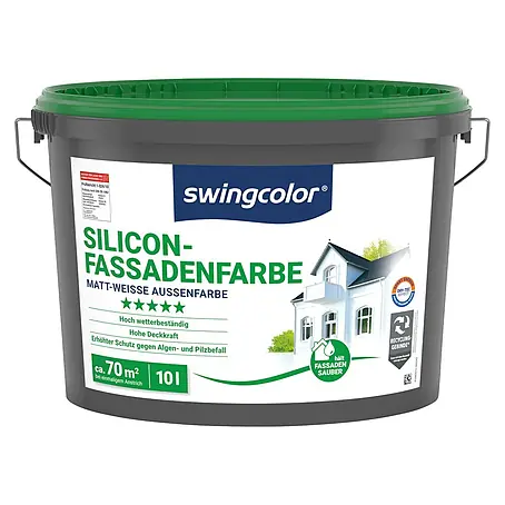 swingcolor  Silikon-Fassadenfarbe