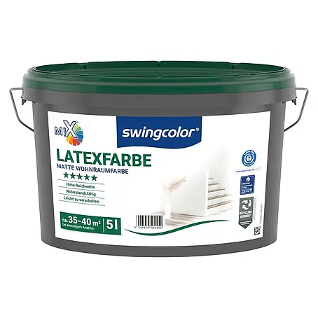 swingcolor Mix Latexfarbe zum Mischen lassen