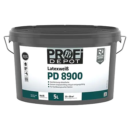 Profi Depot PD Latexfarbe Latexweiß PD 8900