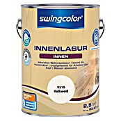 swingcolor Holzlasur Innenlasur (Kalkweiß, 2,5 l, Seidenmatt) | BAUHAUS