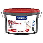 swingcolor Dekoputz Roll- & Streichputz (Weiß, Körnung: 1 mm, 8 kg) | BAUHAUS