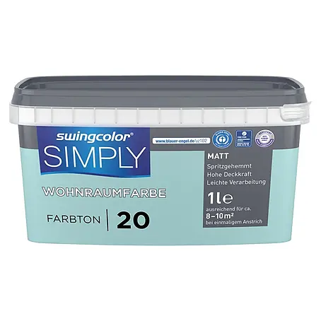 swingcolor  Wandfarbe SIMPLY