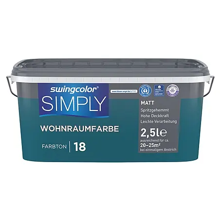 swingcolor  Wandfarbe SIMPLY