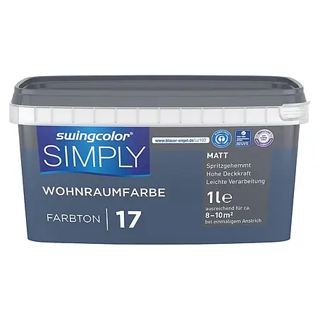 swingcolor  Wandfarbe SIMPLY