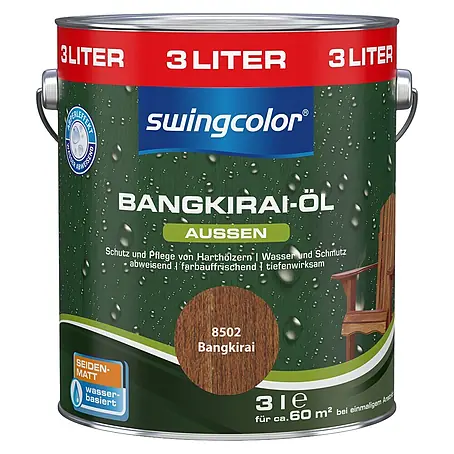 swingcolor  Bangkirai-Öl