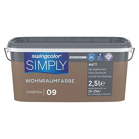 swingcolor  Wandfarbe SIMPLY