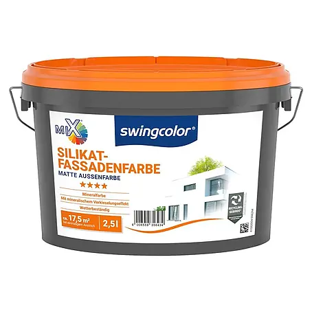 swingcolor Mix Silikat-Fassadenfarbe zum Mischen lassen