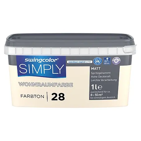 swingcolor  Wandfarbe SIMPLY