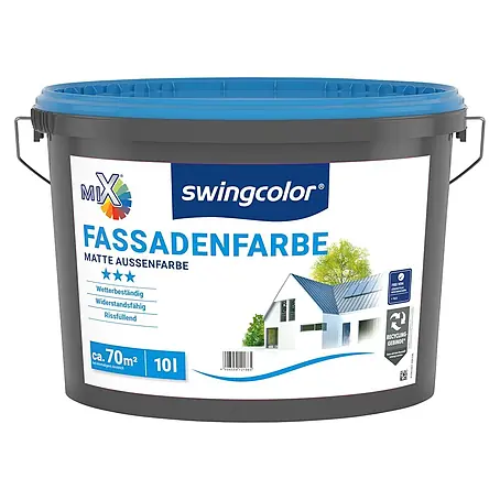 swingcolor Mix Dispersionsfassadenfarbe zum Mischen lassen