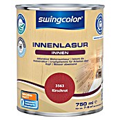 swingcolor Holzlasur Innenlasur (Kirschrot, 750 ml, Seidenmatt) | BAUHAUS