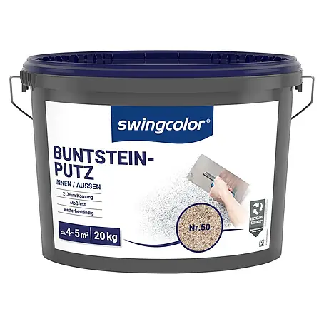 swingcolor  Buntsteinputz