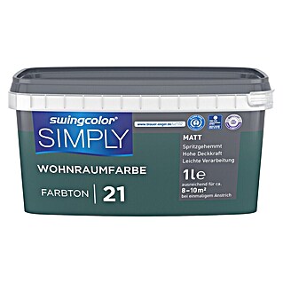 swingcolor Wandfarbe SIMPLY (Nr. 21, 1 l)