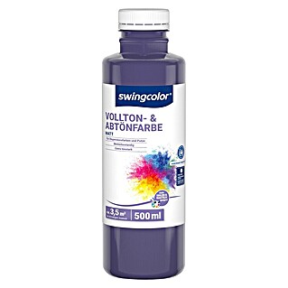 swingcolor Vollton- & Abtönfarbe (Violett, Matt, 500 ml)