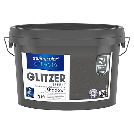 swingcolor effects Farbeffektputz Funkelnde Wohnraumfarbe mit Glitzer-Effekt