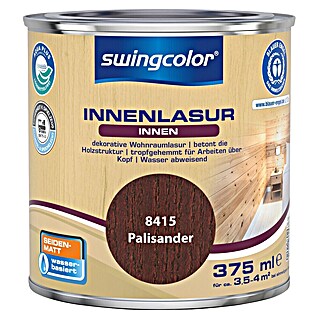 swingcolor Holzlasur Innenlasur (Palisander, 375 ml)