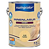 swingcolor Holzlasur Innenlasur (Farblos, 2,5 l, Seidenmatt) | BAUHAUS