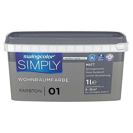 swingcolor  Wandfarbe SIMPLY