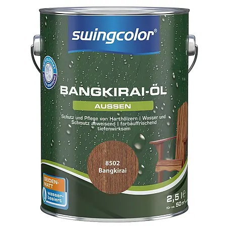 swingcolor  Bangkirai-Öl