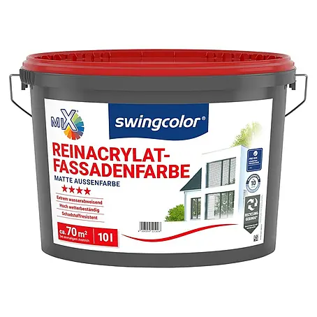 swingcolor Mix Reinacrylat-Fassadenfarbe zum Mischen lassen
