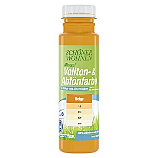 SCHÖNER WOHNEN-Farbe Vollton- & Abtönfarbe Silikat (Beige, Matt, 250 ml)