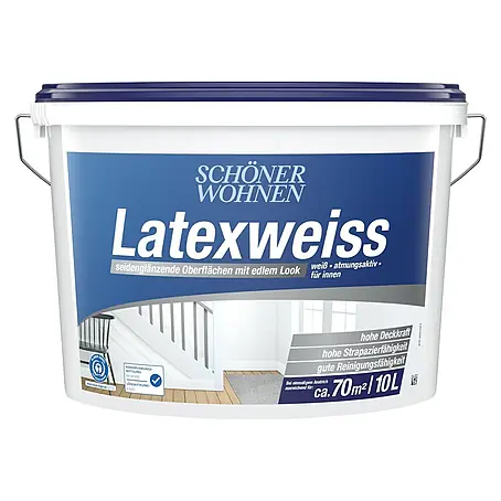 SCHÖNER WOHNEN-Farbe  Latexfarbe Latexweiß