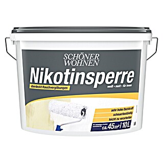 SCHÖNER WOHNEN-Farbe Nikotinsperre (10 l, Weiß)