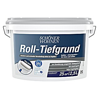 SCHÖNER WOHNEN-Farbe Grundierung Roll-Tiefgrund Hydrosol-Grundierung (2,5 l, Farblos)